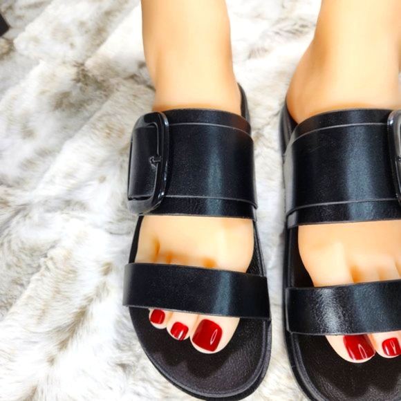 Flat Comfy Summer Sandals Buckle - Picture 4 of 7